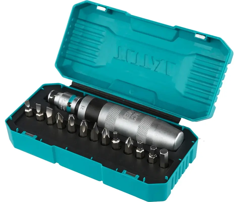 Set surubelnita de impact + biti Total THIDS1301