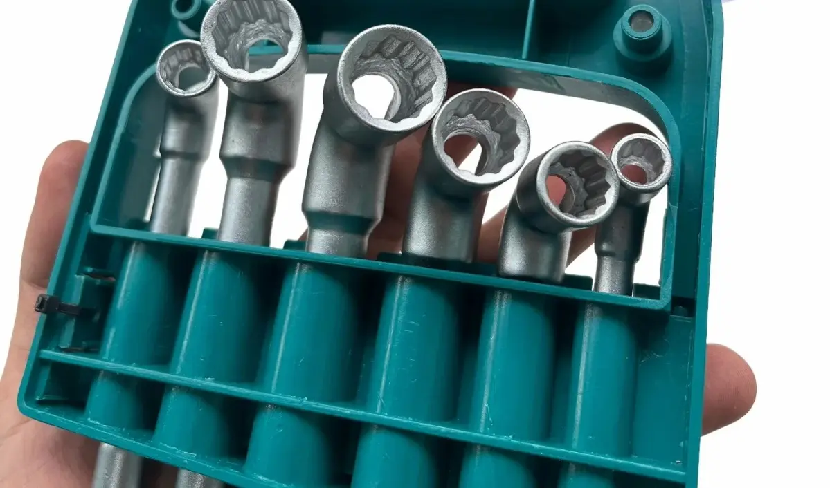 Set chei tubulare cu colt Total TLASWT0601