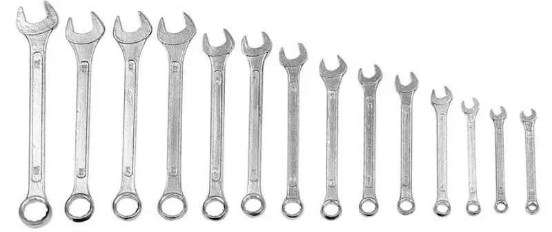 Набор комбинированных ключей Toya YT-51650 - 3