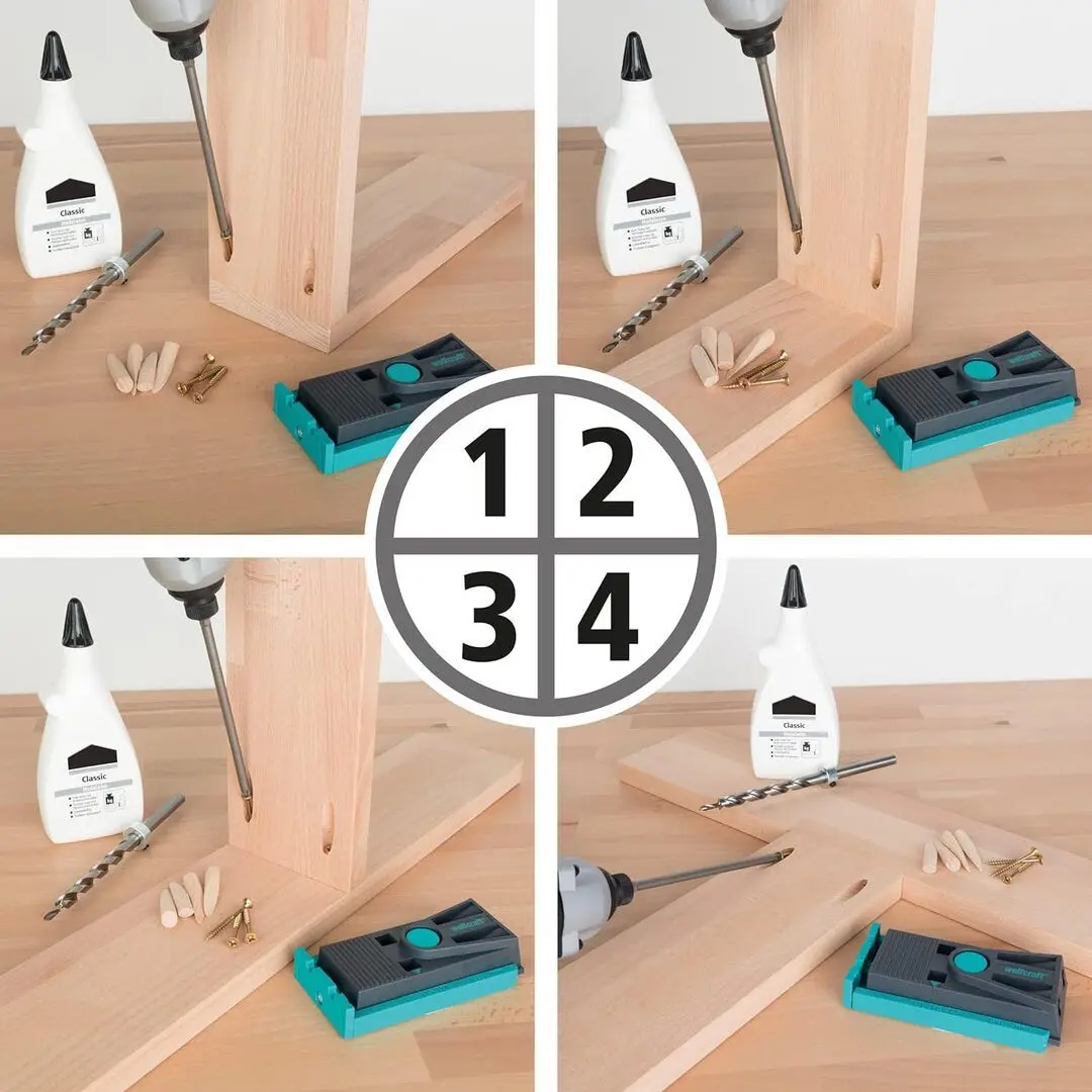 Набор инструментов Wolfcraft Undercover Jig 4642100