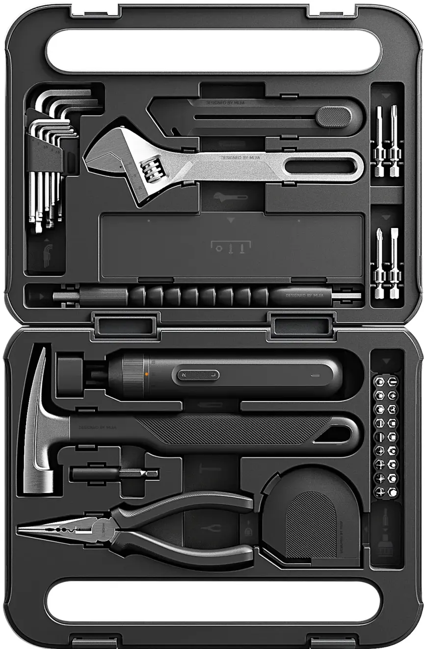 Набор инструментов Xiaomi Mijia Tool Kit (Black) - 3