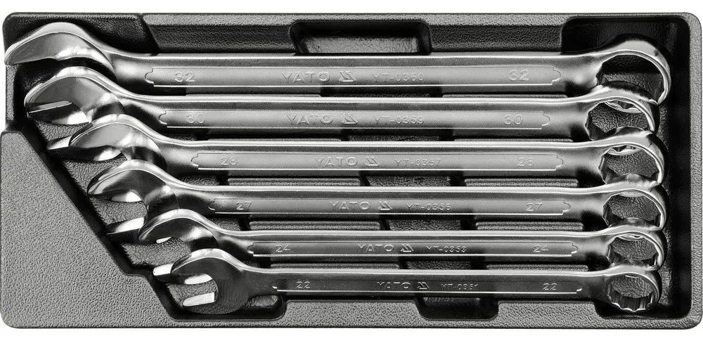 Набор комбинированных ключей Yato YT-5532