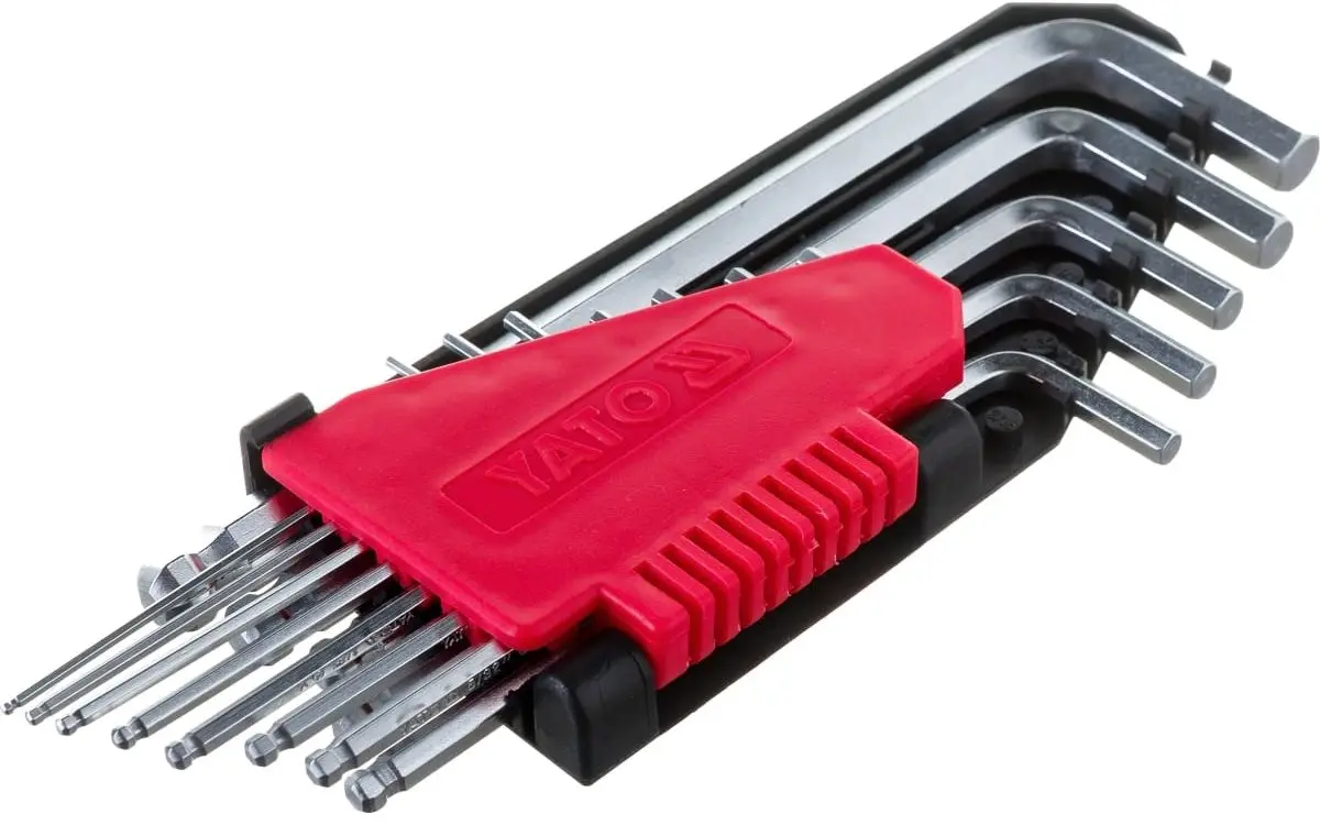 Набор шестигранных ключей Yato YT-5837