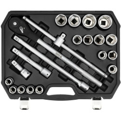 Set chei tubulare cu clichet Yato YT-13351