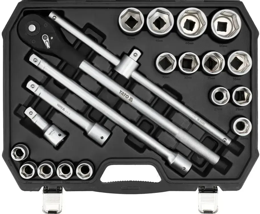 Set chei tubulare cu clichet Yato YT-13351