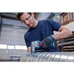 Foarfece de taiat tabla Bosch Professional GSC 18V-16 E 2x4.0 Ah + L-Boxx Thumb