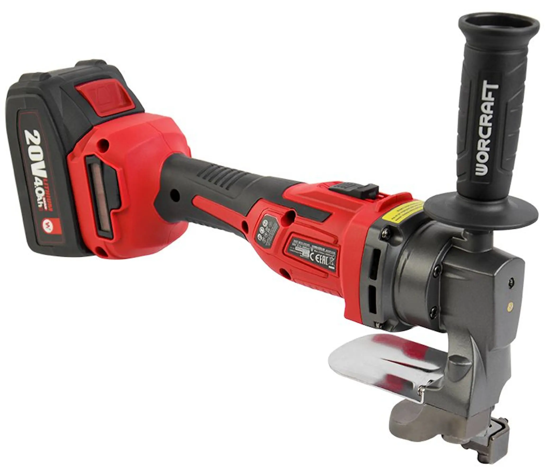 Аккумуляторные ножницы по металлу Worcraft CHMS-S20LiB