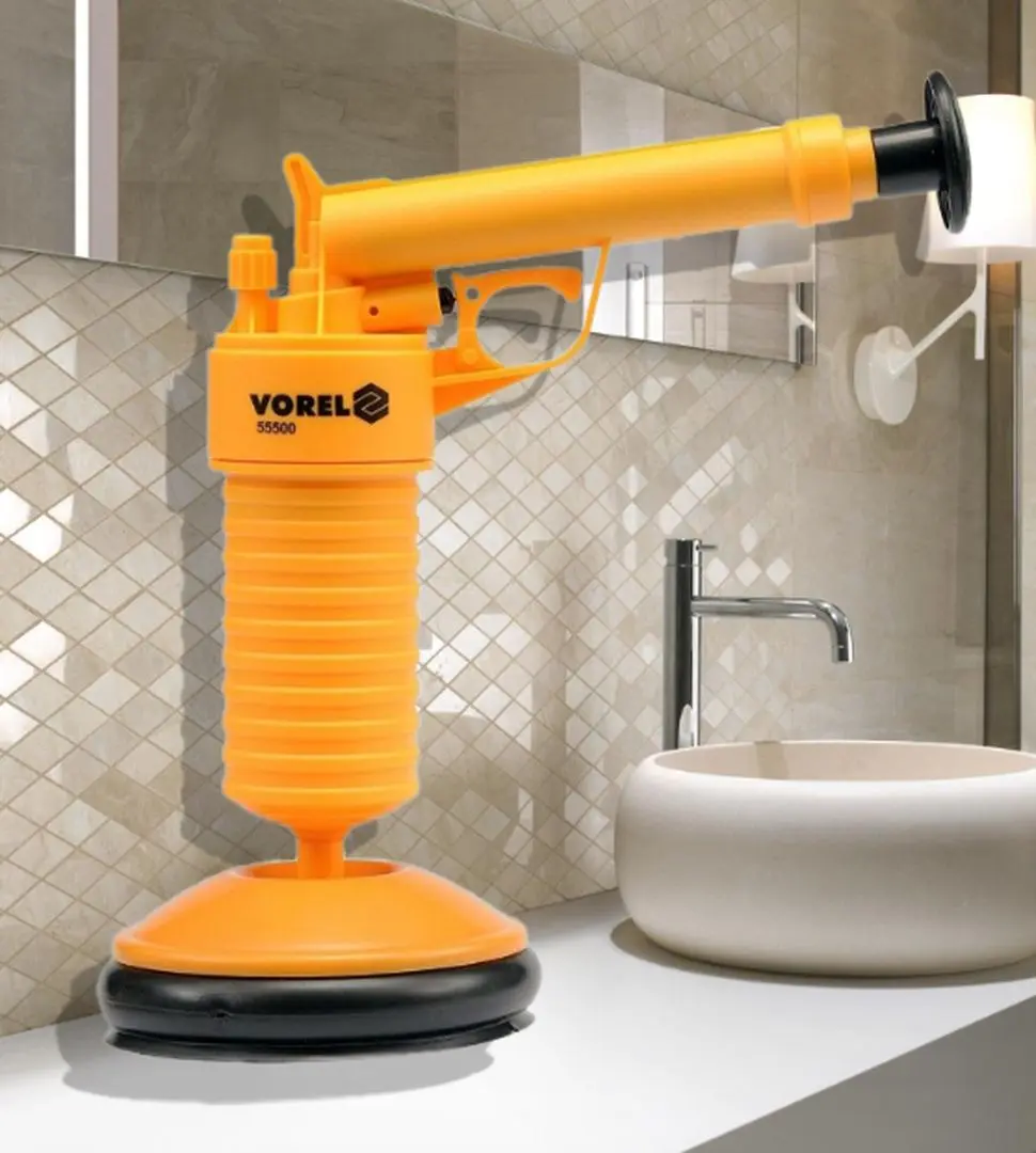 Пистолет для прочистки труб Vorel 55500 (Yellow)