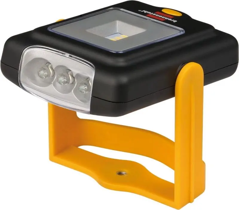 Светодиодный фонарь Brennenstuhl 4+3 SMD HL DB43 MH (Black/Yellow) - 3