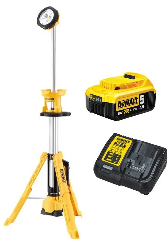Lanterna cu acumulator Dewalt DCL079 (Yellow/Black)