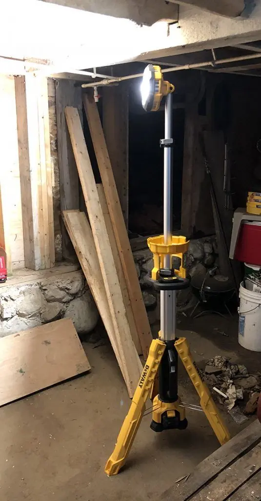 Lanterna cu acumulator Dewalt DCL079 (Yellow/Black)