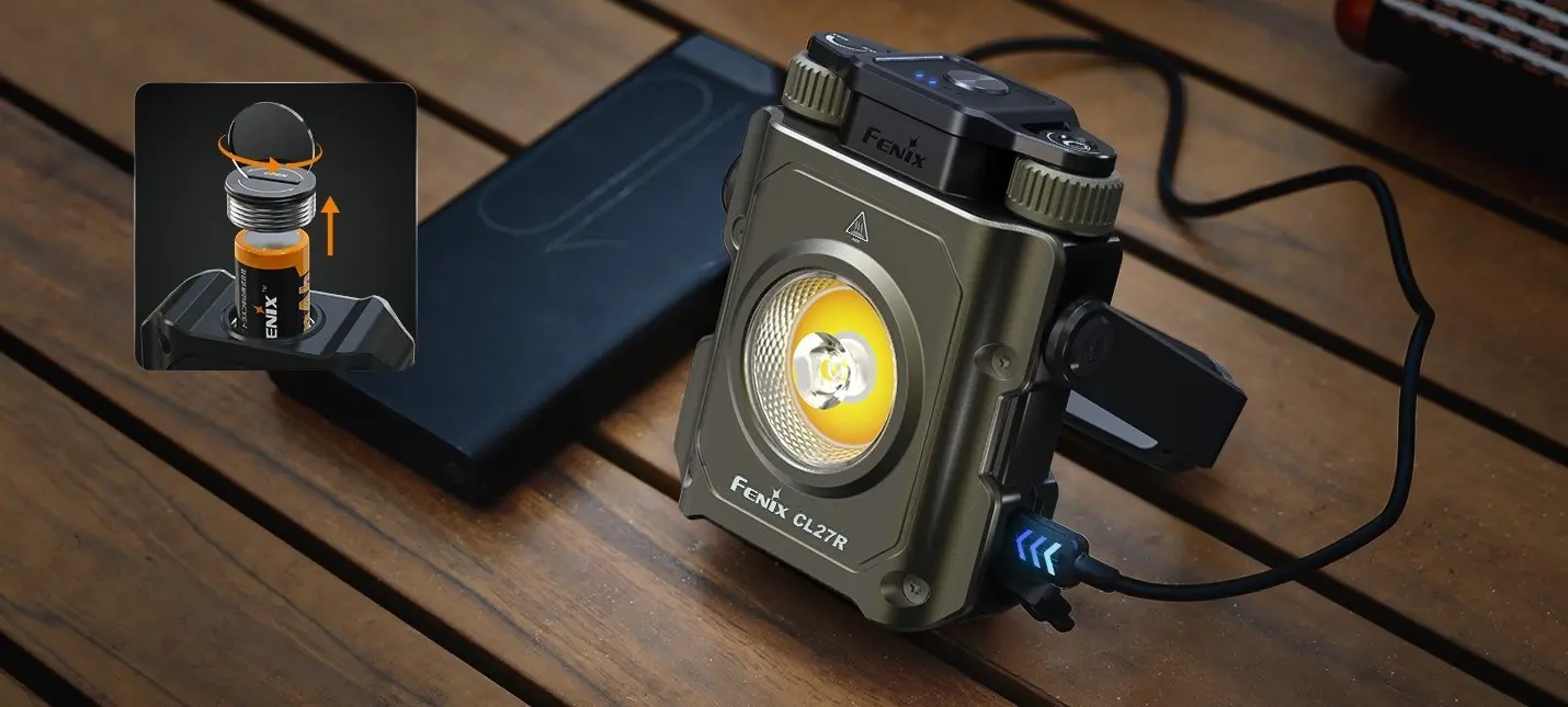 Фонарь Fenix CL27R (Blue) - 9