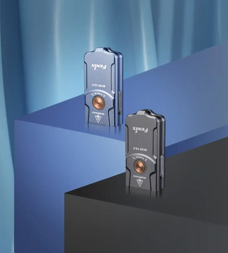 Фонарик-брелок Fenix ​​E03R (Blue)