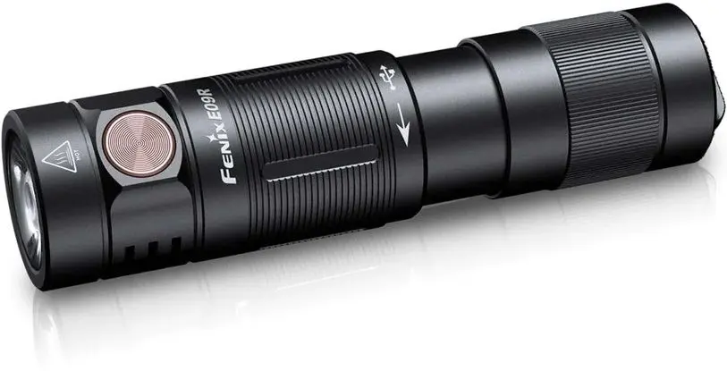 Фонарик Fenix E09R (Black) - 2