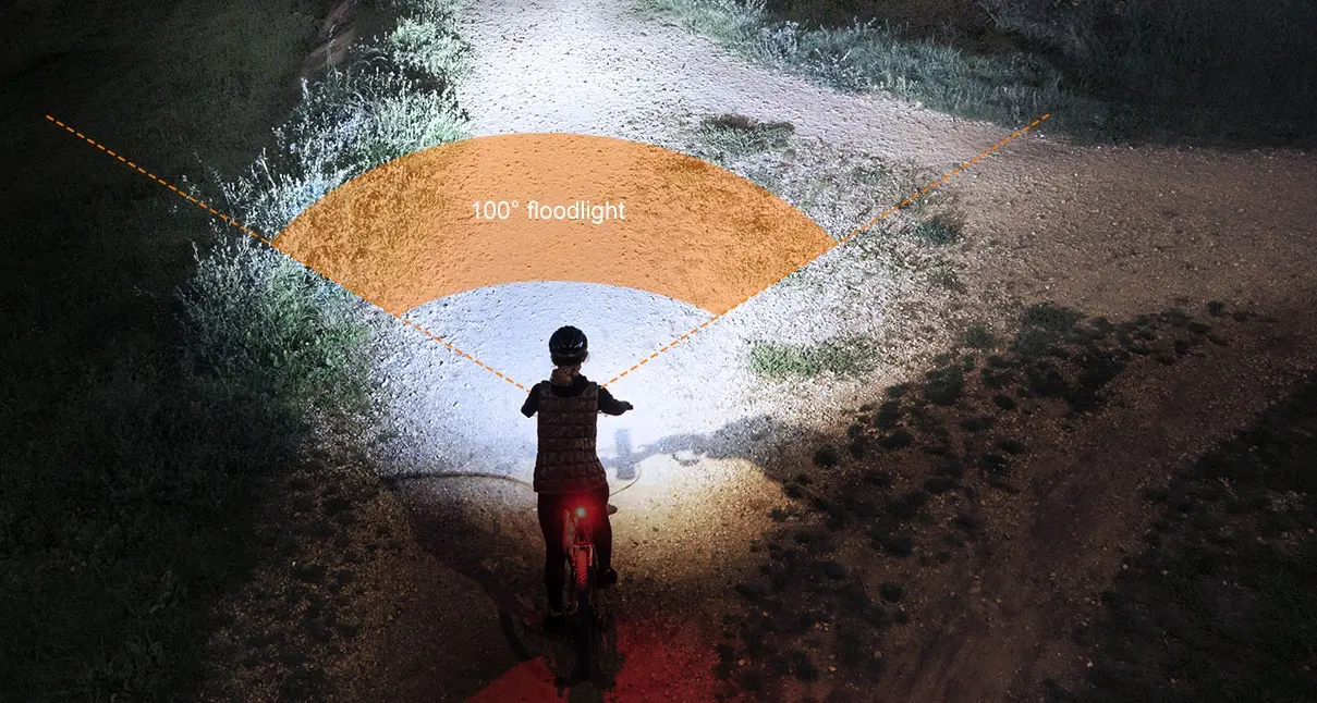 Набор фонариков для велосипеда Fenix BC26R+BC05R (Black/Red) - 3