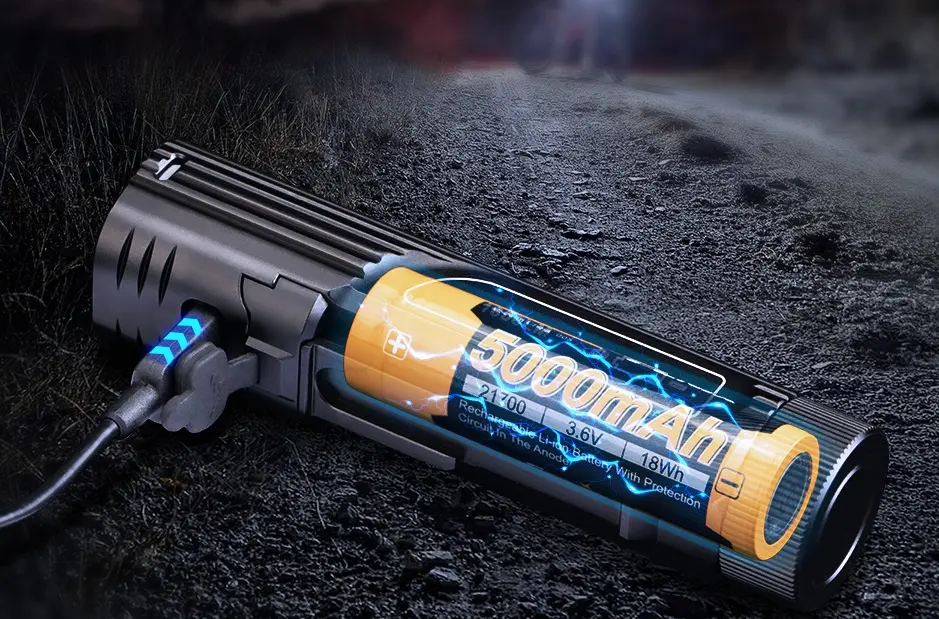 Набор фонариков для велосипеда Fenix BC26R+BC05R (Black/Red) - 4