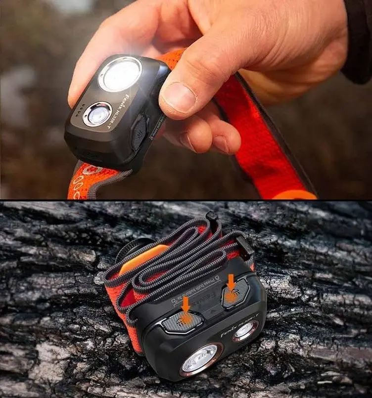 Налобный фонарь Fenix HL32R-T (Black) - 5