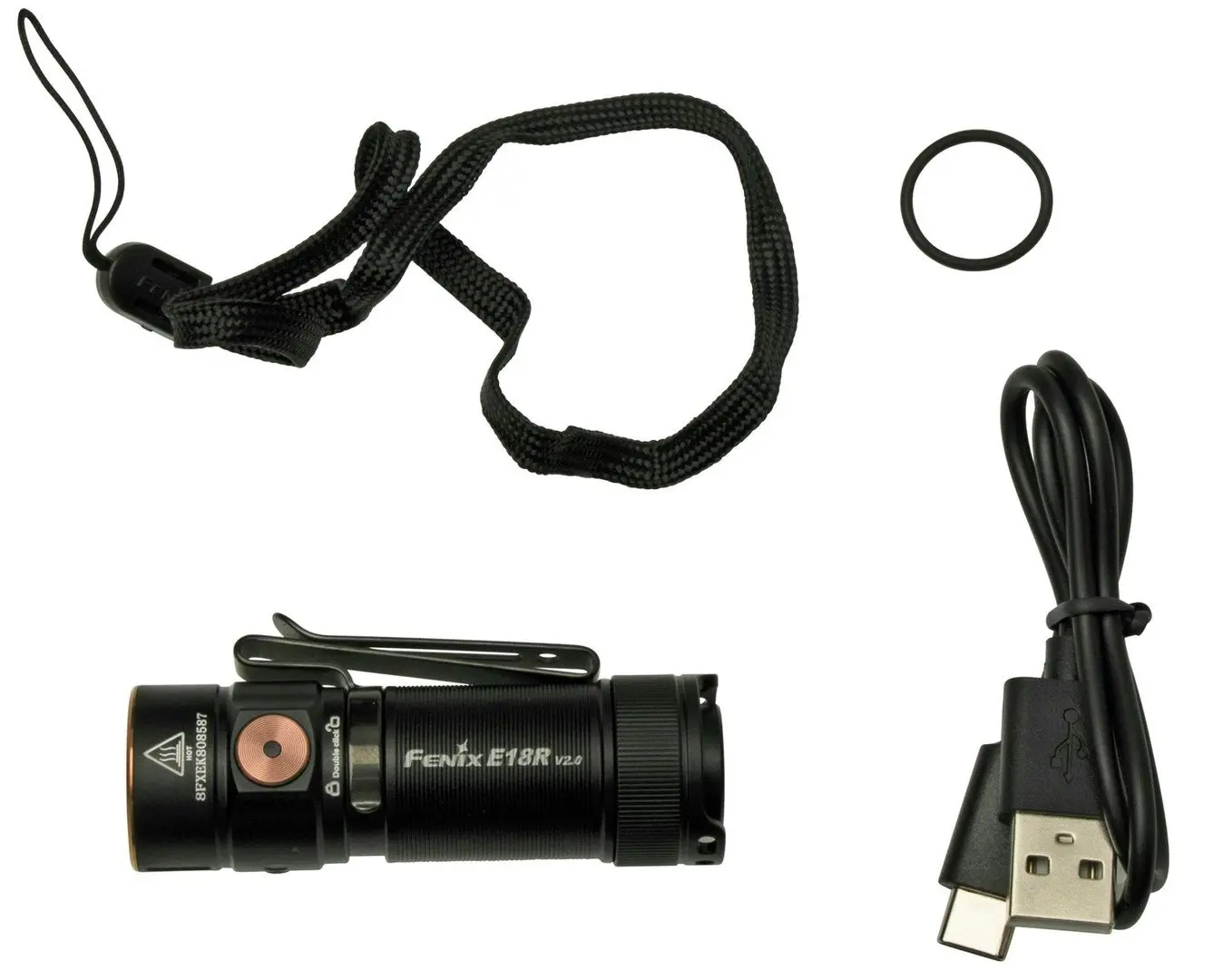 Lanterna LED Fenix E18R V2.0 (Black)