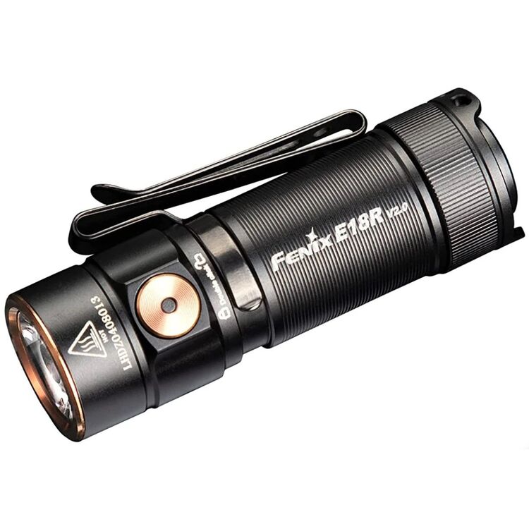 Lanternă Fenix E18R V2.0 Black