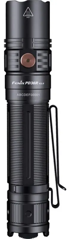 Lanterna LED Fenix PD36R V2.0 (Black)