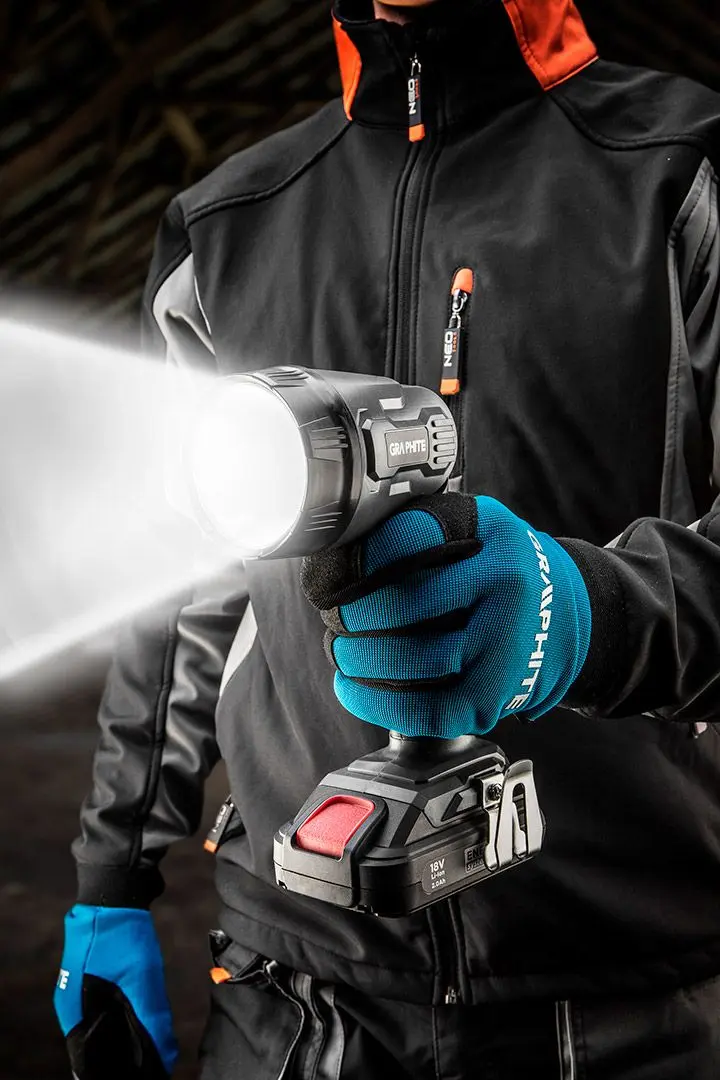 Lanterna cu acumulator Graphite 58G007 Solo (Black)