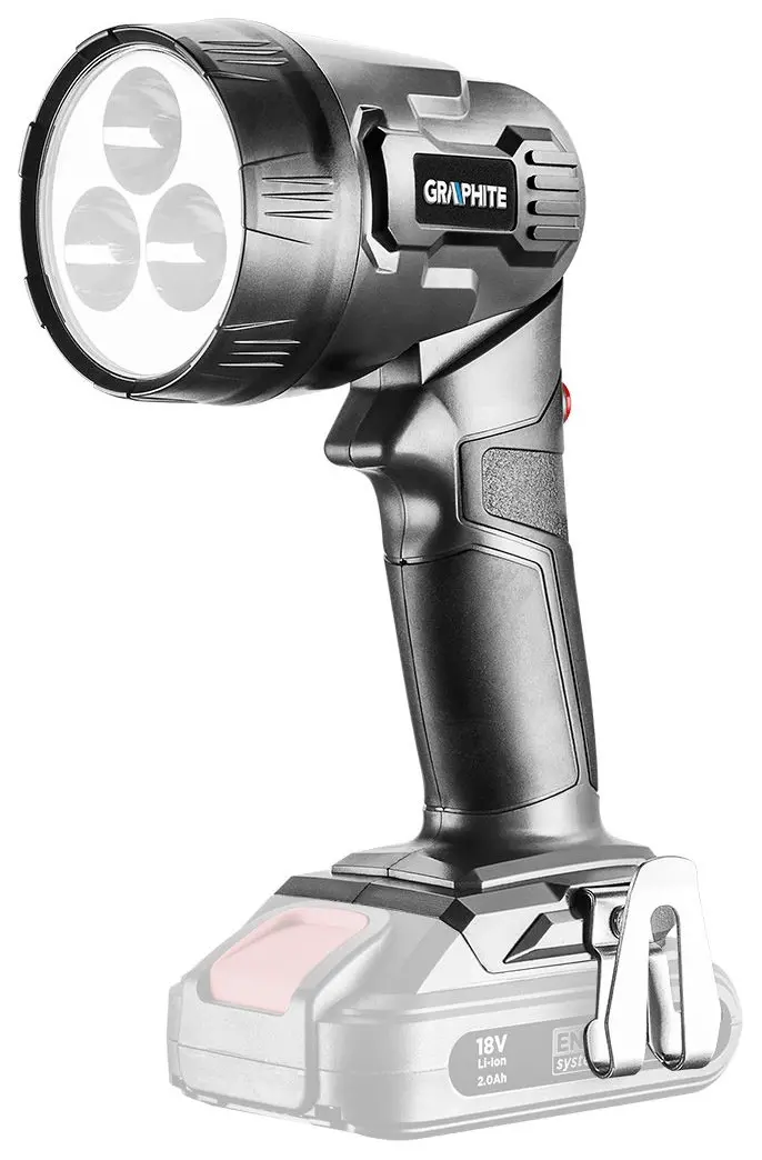 Lanterna cu acumulator Graphite 58G007 Solo (Black)