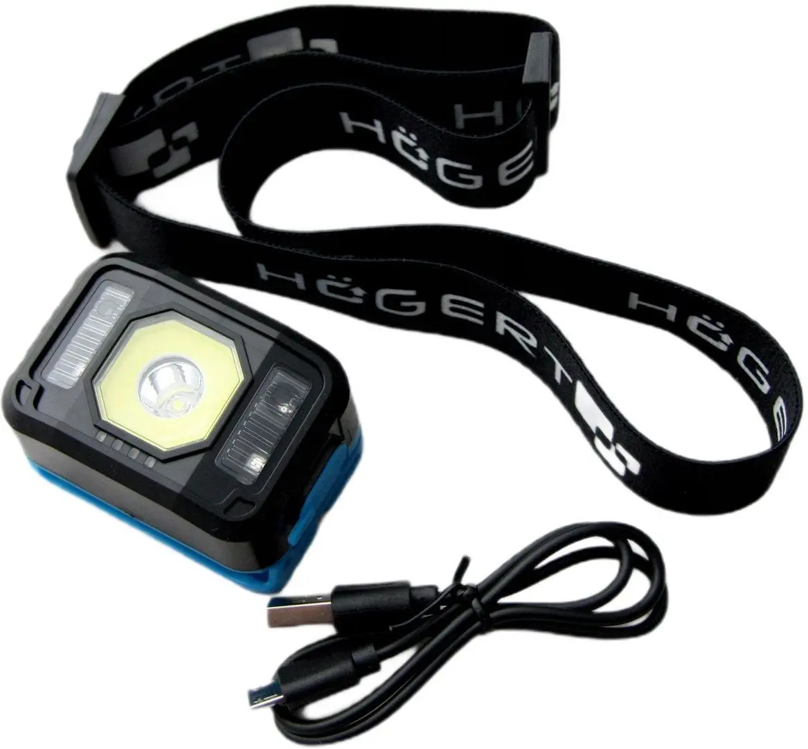 Lanterna frontala Hoegert HT1E422 (Black/Blue) - 3