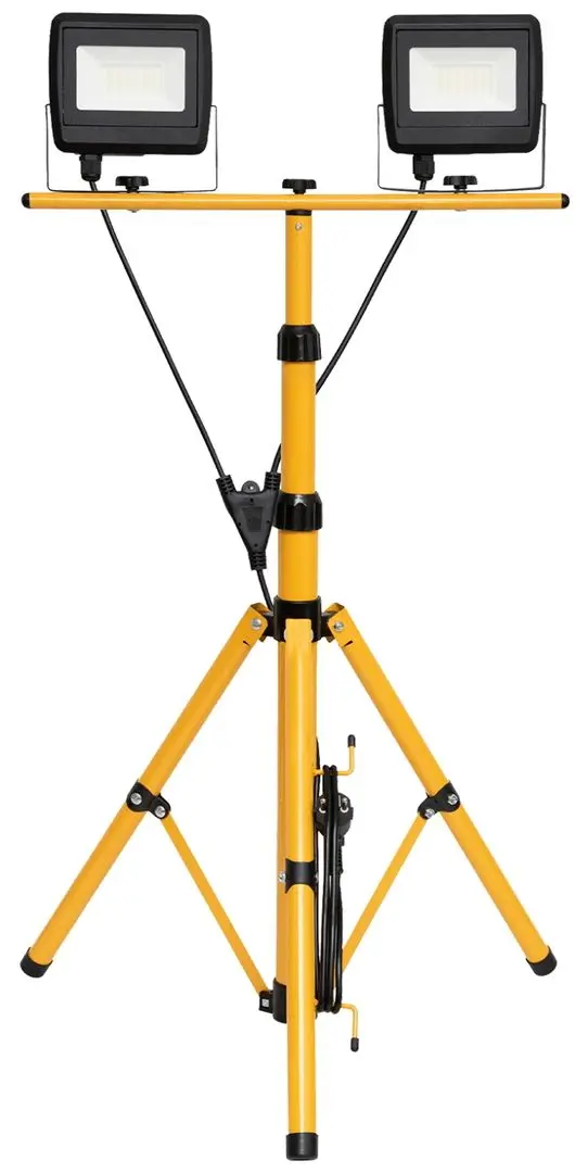 Projector LED cu stativ Home FLL Stand 2/30 (Black/Yellow)