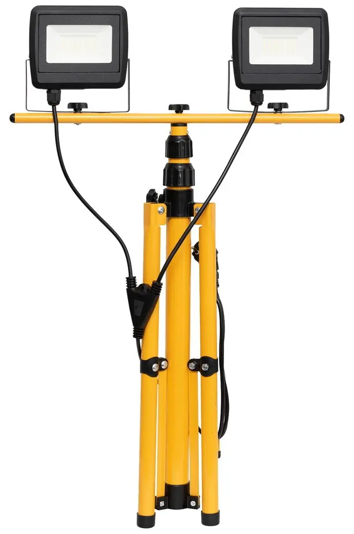 Projector LED cu stativ Home FLL Stand 2/30 (Black/Yellow)