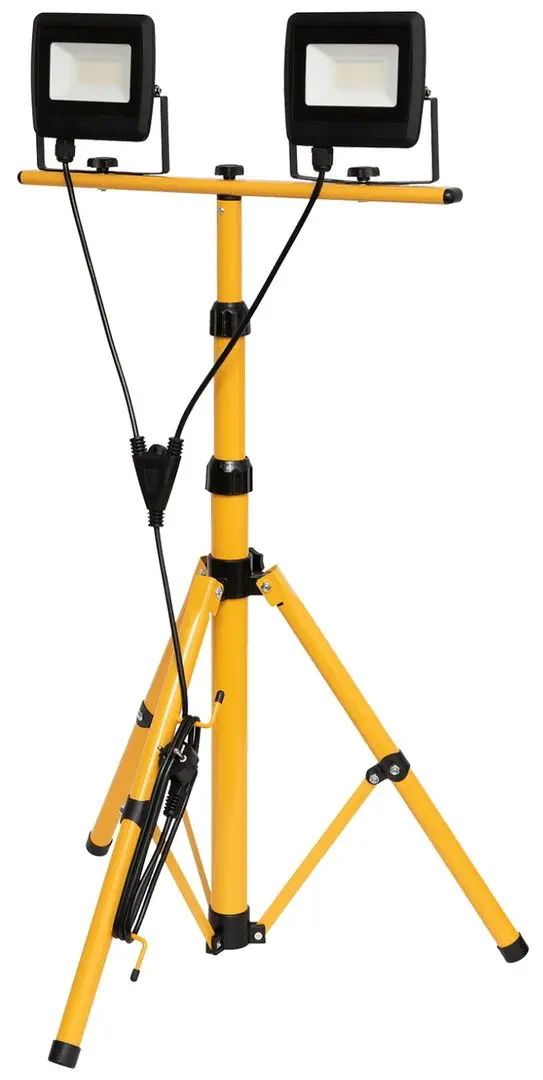 Projector LED cu stativ Home FLL Stand 2/30 (Black/Yellow)