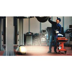 Proiector LED portabi Horoz Electric Raport-50 (Black/Yellow) Thumb