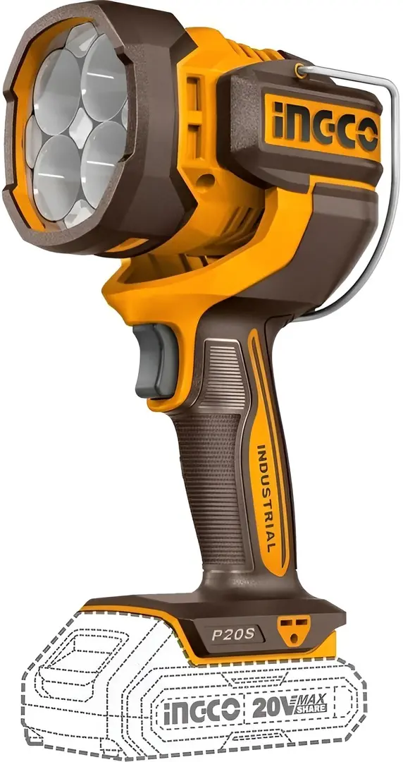 Lanterna cu acumulator Ingco CWLI2088