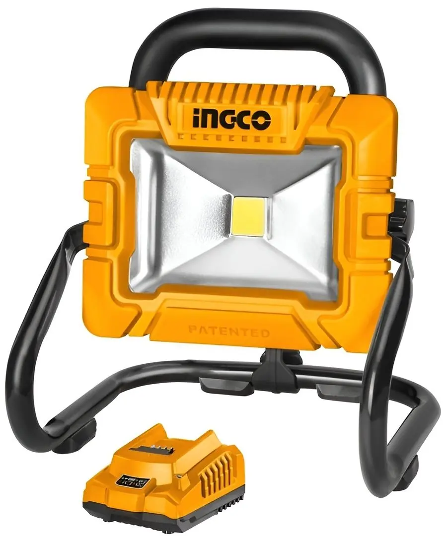 Projector cu acumulator Ingco CWLI20258 (Yellow/Black)