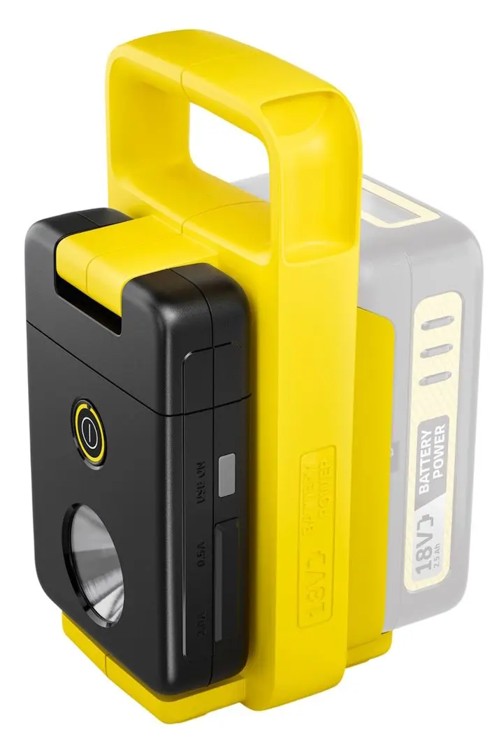 Lanterna cu acumulator Karcher MFL 2-18 1.445-360.0 (Black/Yellow)
