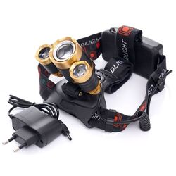 Lanterna frontala Kraft&Dele KD1246 (Black/Gold) Thumb