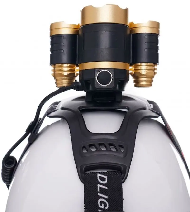 Lanterna frontala Kraft&Dele KD1246 (Black/Gold)