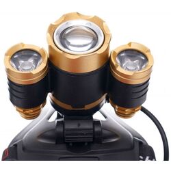 Lanterna frontala Kraft&Dele KD1246 (Black/Gold) Thumb