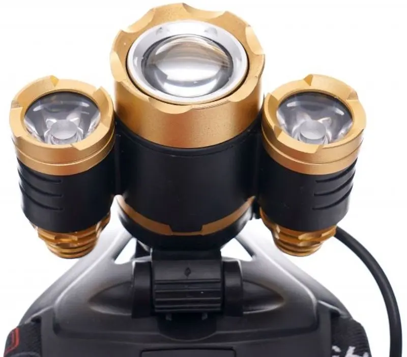 Lanterna frontala Kraft&Dele KD1246 (Black/Gold)