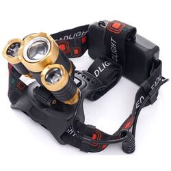 Lanterna frontala Kraft&Dele KD1246 (Black/Gold)