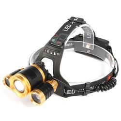 Lanterna frontala Kraft&Dele KD1246 (Black/Gold) Thumb