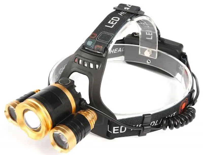 Lanterna frontala Kraft&Dele KD1246 (Black/Gold)