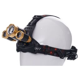 Lanterna frontala Kraft&Dele KD1246 (Black/Gold) Thumb