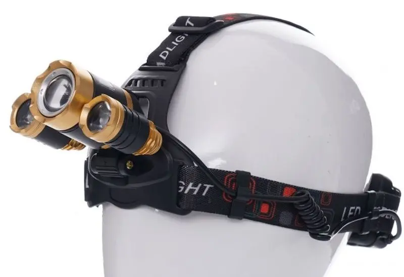 Lanterna frontala Kraft&Dele KD1246 (Black/Gold)