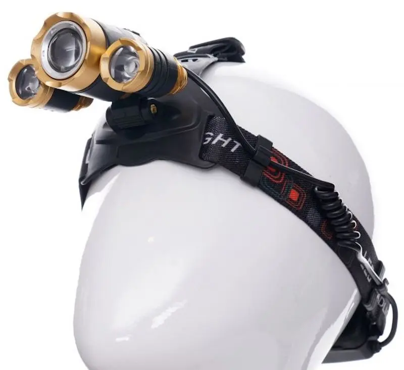 Lanterna frontala Kraft&Dele KD1246 (Black/Gold)