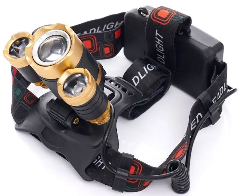 Lanterna frontala Kraft&Dele KD1246 (Black/Gold)