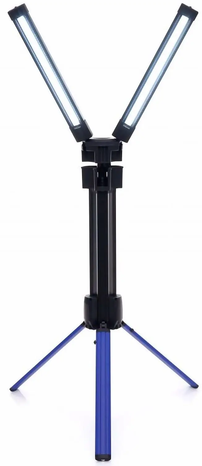 Светодиодный прожектор с подставкой Kraft&Dele Professional KD1266 (Black/Blue) - 2
