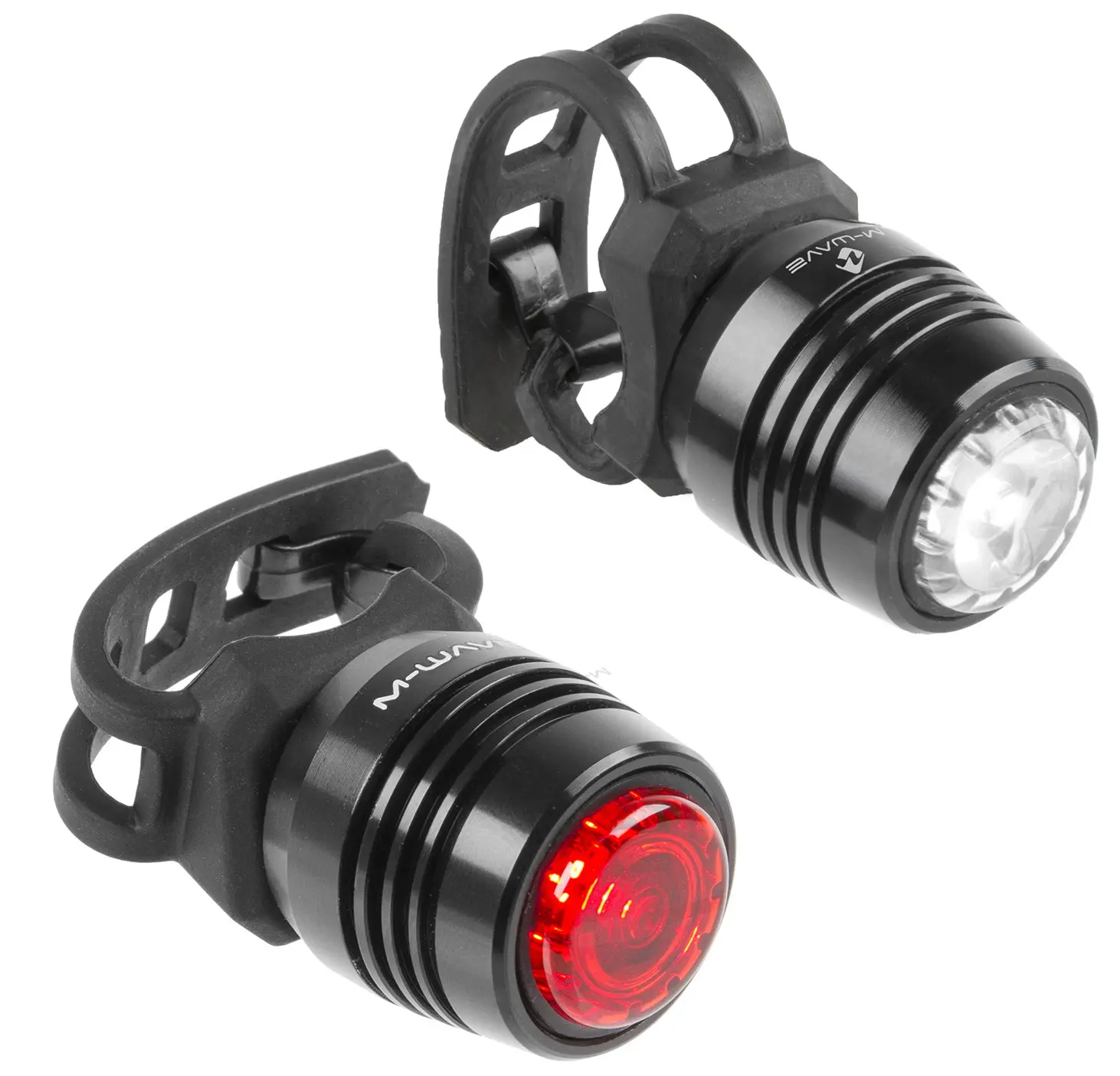 Lanterna LED pentru bicicleta Messingschlager M-WAVE Apollon Mini A USB