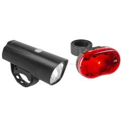 Lanterna LED pentru bicicleta Messingschlager Smart Touring 30 (Black)