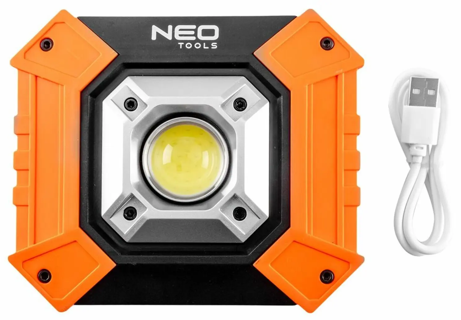 Аккумуляторный прожектор Neo Tools 99-038 (Black/Orange)