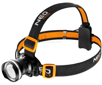 Lanterna frontala Neo Tools Cree R5 99-200 (Black/Orange)